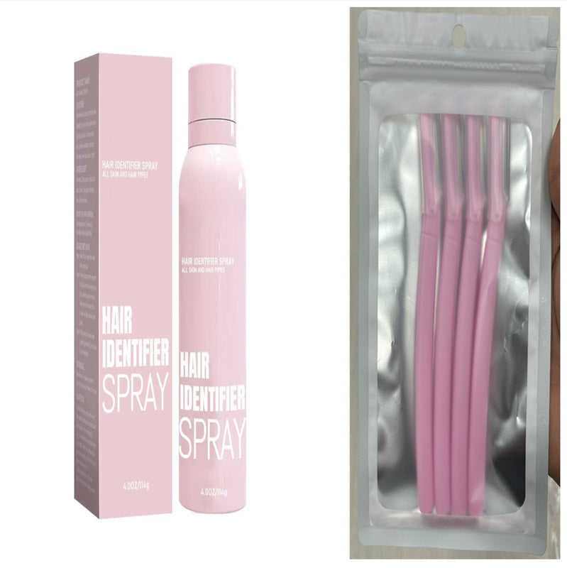 Hair Identifier Spray Set For Face Shaving Moisturizing Derma planer Spray For Face Shaving Skin Care