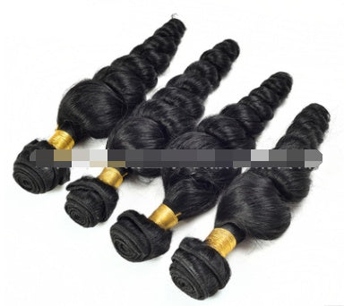 Loose wave real hair wig hair curtain virgin hair factory direct selling price in Europe and America