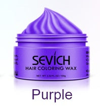 Disposable Hair Cream Colored Hair Wax