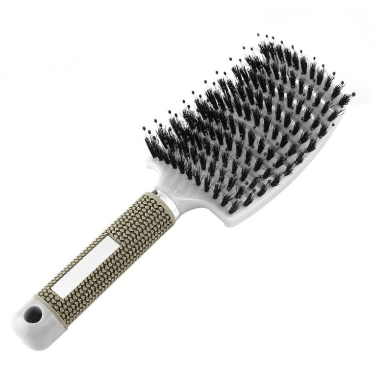 Hairbrush Anti Kit Brushy Women Detangler Hair Brush Bristle Nylon Scalp Massage  Teaser Hair Brush Comb