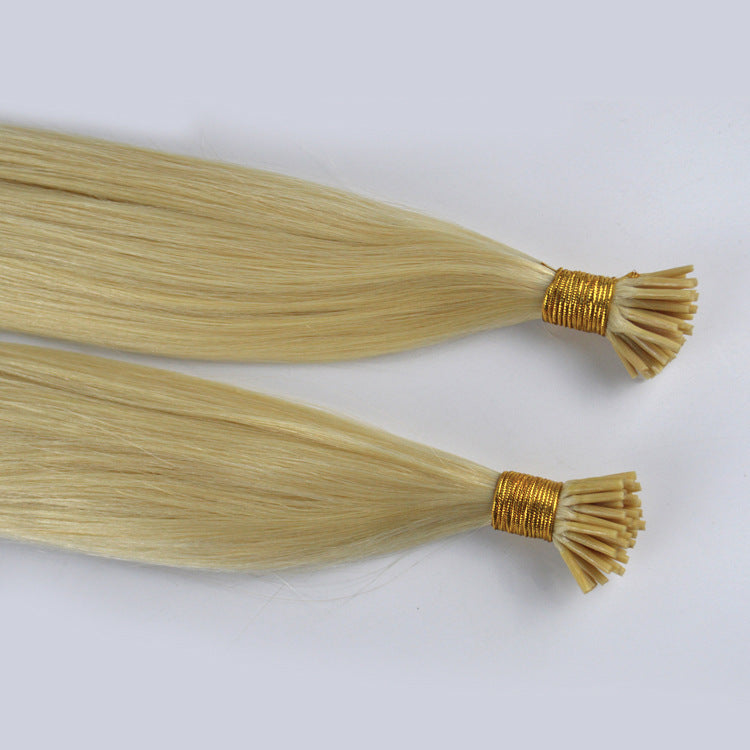 Fashion Straight Hair Real Wig Hair Extension Hair Tress