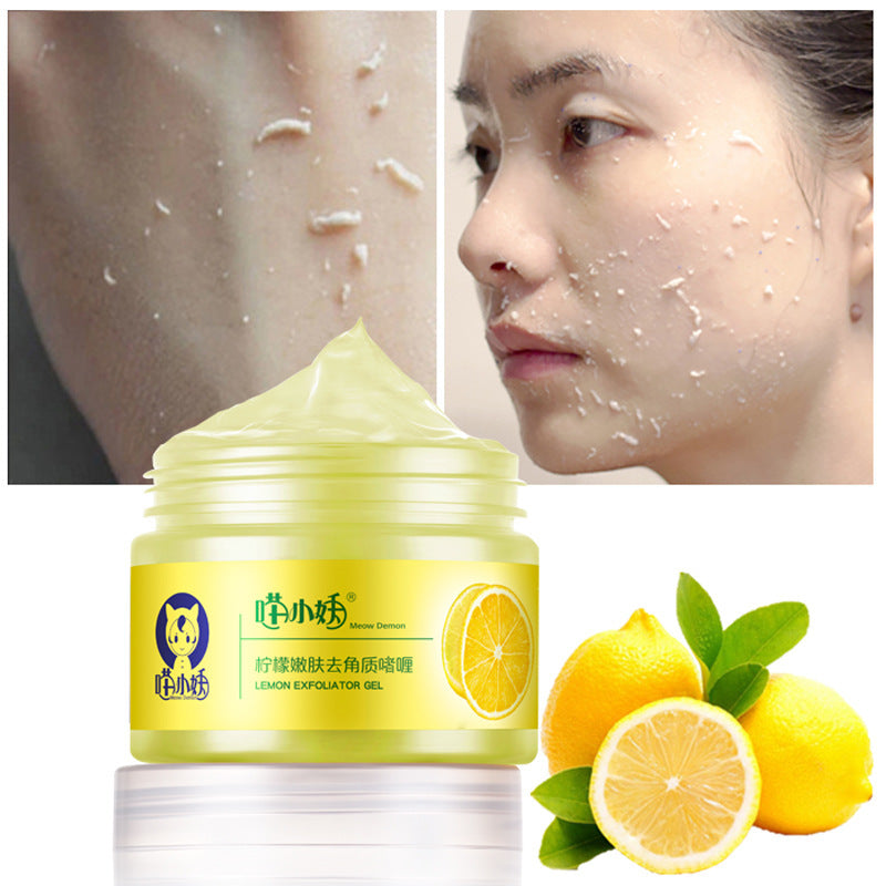 Lemon  Gel Dead Skin Cleaning Pore Facial General Scrub