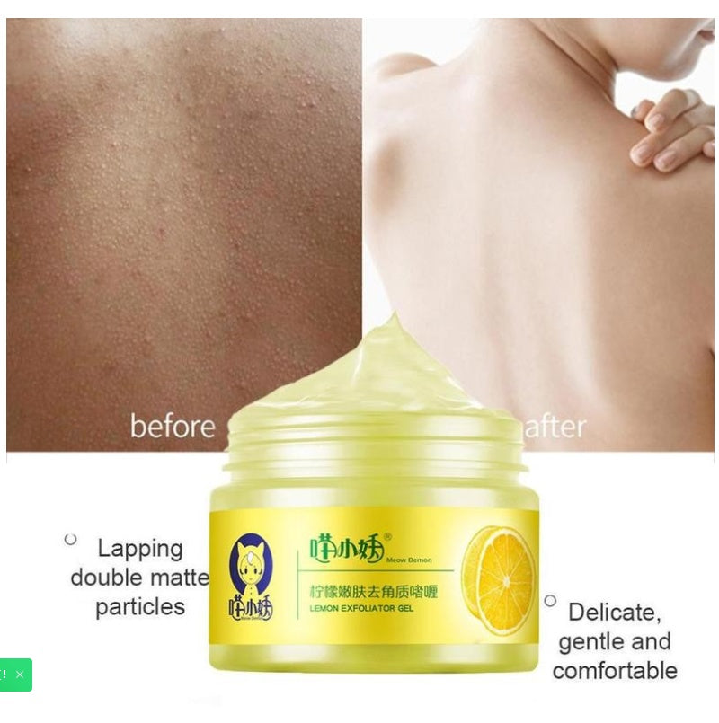 Lemon  Gel Dead Skin Cleaning Pore Facial General Scrub