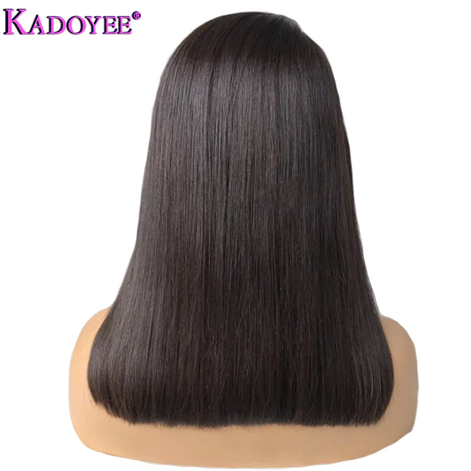 Europe, America, African Wigs, Female Human Hair Wigs, Front Lace Real Wigs