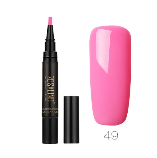 5ml Solid Color Nail Art Pen Nail Glue for