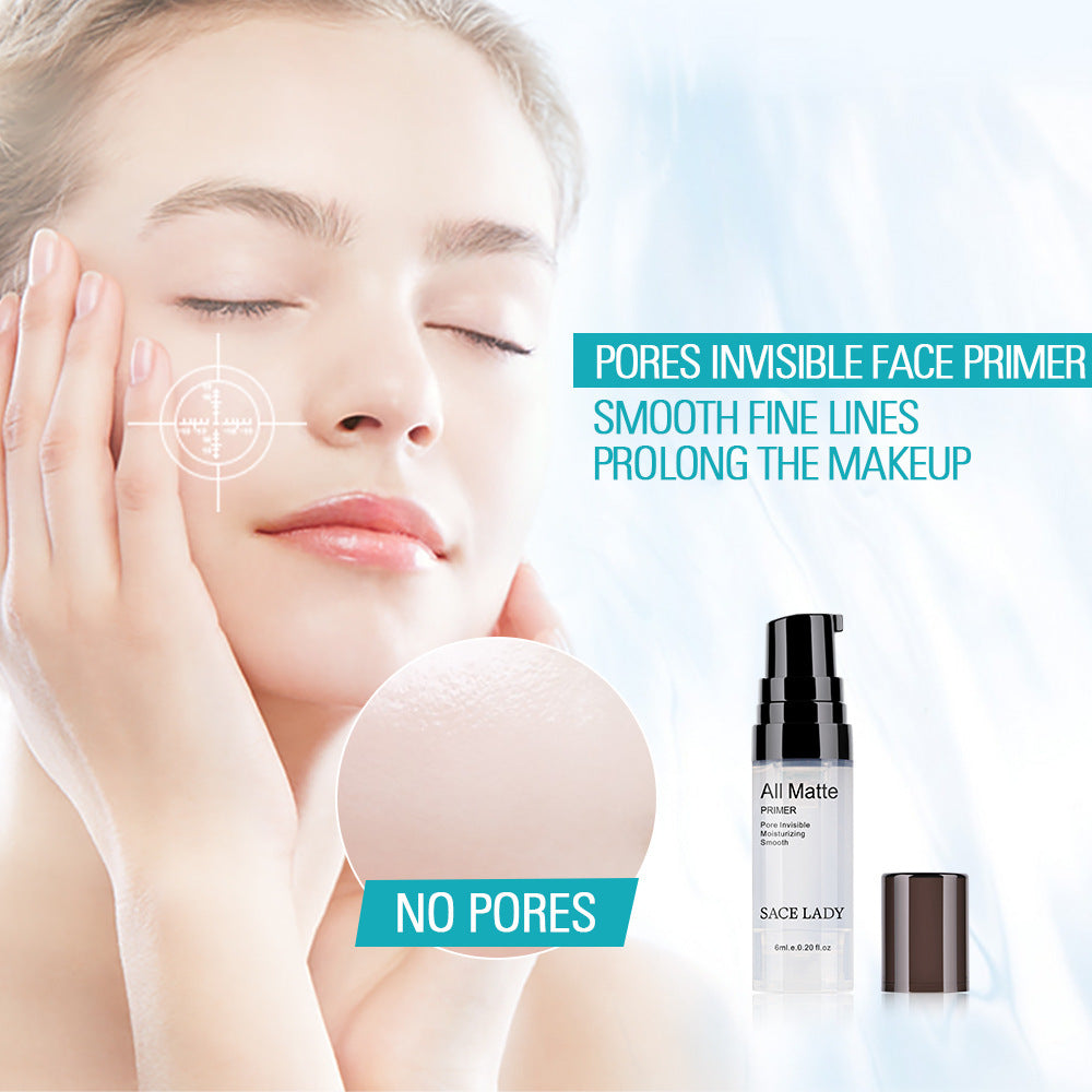 Transparent face make up primer