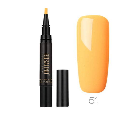 5ml Solid Color Nail Art Pen Nail Glue for