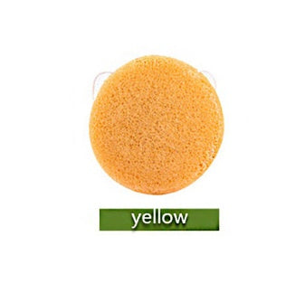 Natural Round Shape Konjac Sponge Face Cleaning Sponge