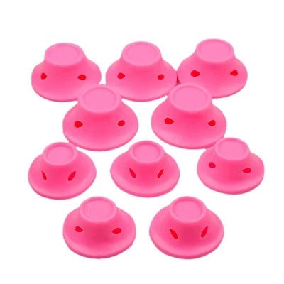 Soft Rubber Magic Hair Care Rollers Silicone Hair Curlers No Heat Hair Styling Tool