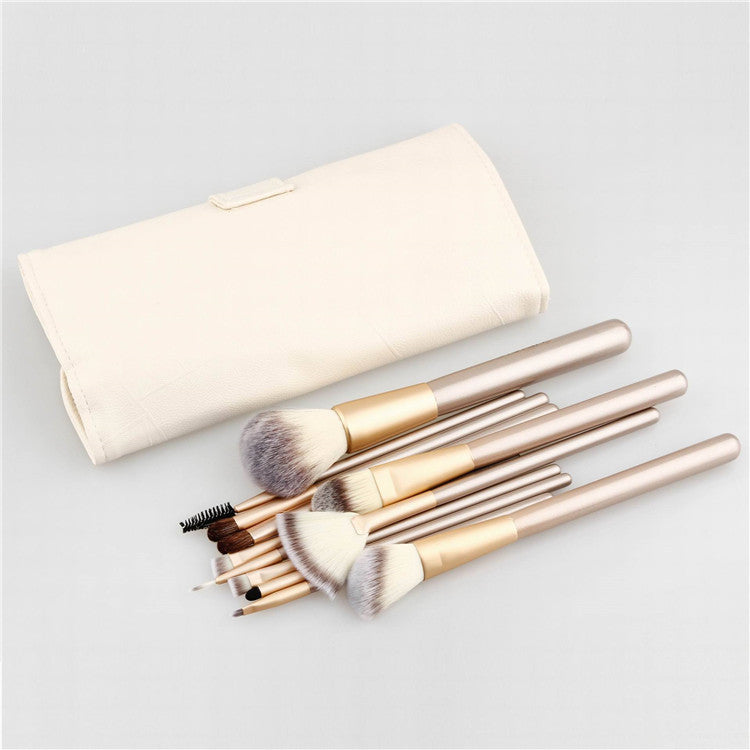 Spot Detonating 121824, White Make-up, White Make-up Brush, 24 Make-up Brush Suits Beauty And Makeup Tools