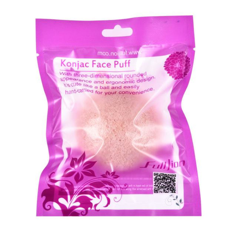 Natural Round Shape Konjac Sponge Face Cleaning Sponge