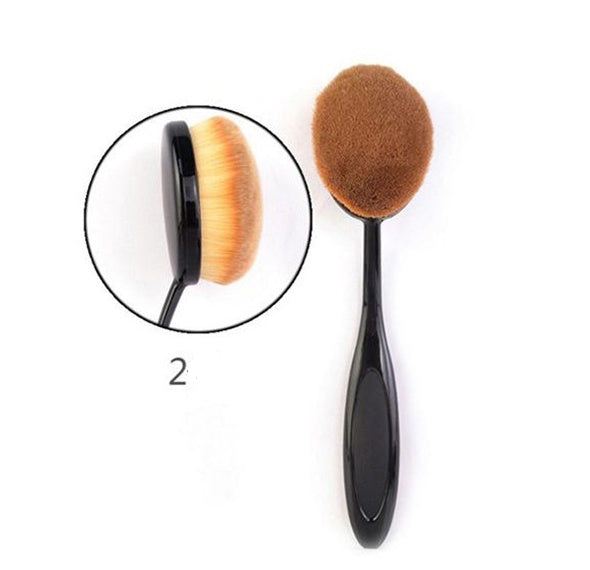 Makeup and make-up tool toothbrush