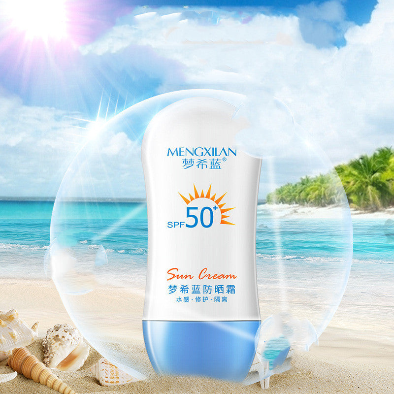 Sunscreen Face Whole Body Isolation  Antiultraviolet Refreshing Oil-free Waterproof And Sweatproof