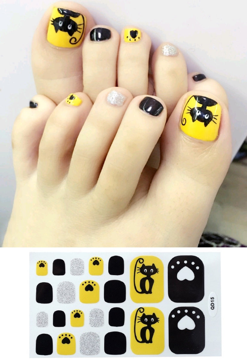 Nail Sticker (Waterproof Foot Nail Sticker)