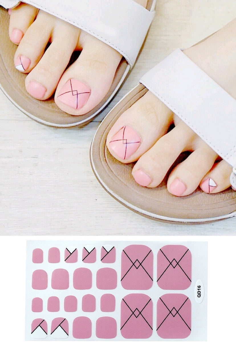 Nail Sticker (Waterproof Foot Nail Sticker)