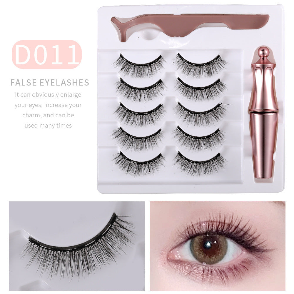 Mink Eyelashes Magnetic Eyelashes 5 Pairs Of Magnets