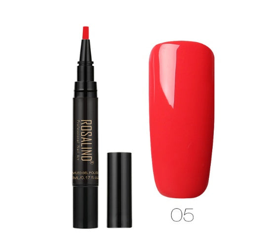 5ml Solid Color Nail Art Pen Nail Glue for