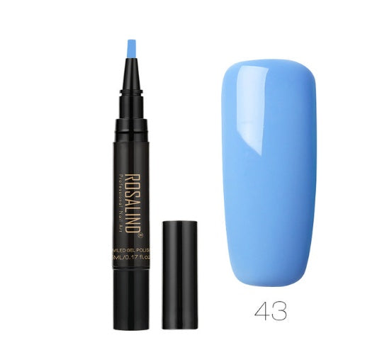 5ml Solid Color Nail Art Pen Nail Glue for