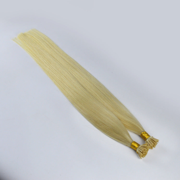 Fashion Straight Hair Real Wig Hair Extension Hair Tress