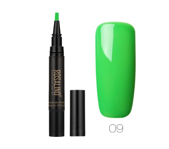 5ml Solid Color Nail Art Pen Nail Glue for