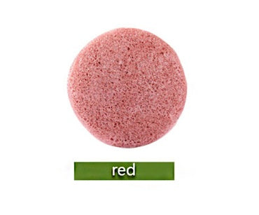 Natural Round Shape Konjac Sponge Face Cleaning Sponge