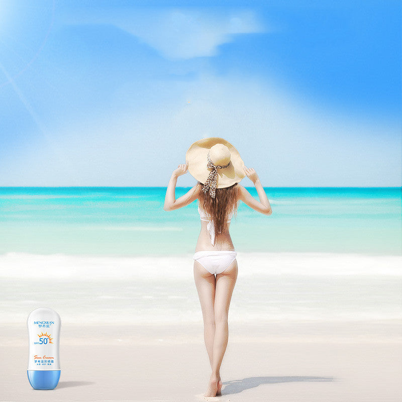 Sunscreen Face Whole Body Isolation  Antiultraviolet Refreshing Oil-free Waterproof And Sweatproof