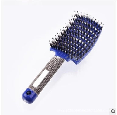 Hairbrush Anti Kit Brushy Women Detangler Hair Brush Bristle Nylon Scalp Massage  Teaser Hair Brush Comb