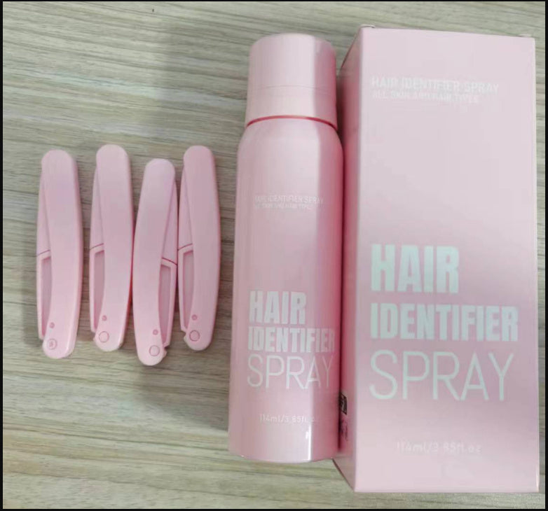 Hair Identifier Spray Set For Face Shaving Moisturizing Derma planer Spray For Face Shaving Skin Care