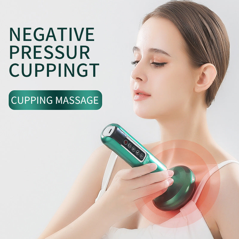 Electric Vacuum Cupping Massager For Body Anti-Cellulite Suction Cup Gua Sha Massage Body Cups Gua sha Fat Burning Slimming Jars