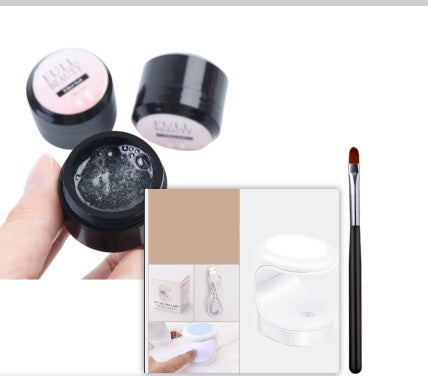 Creacked Repair Glue Nail Fiber Silk Extension Gel Fiberglass Poly UV Builder Gel Polish Manicure Art Prolonged Tool