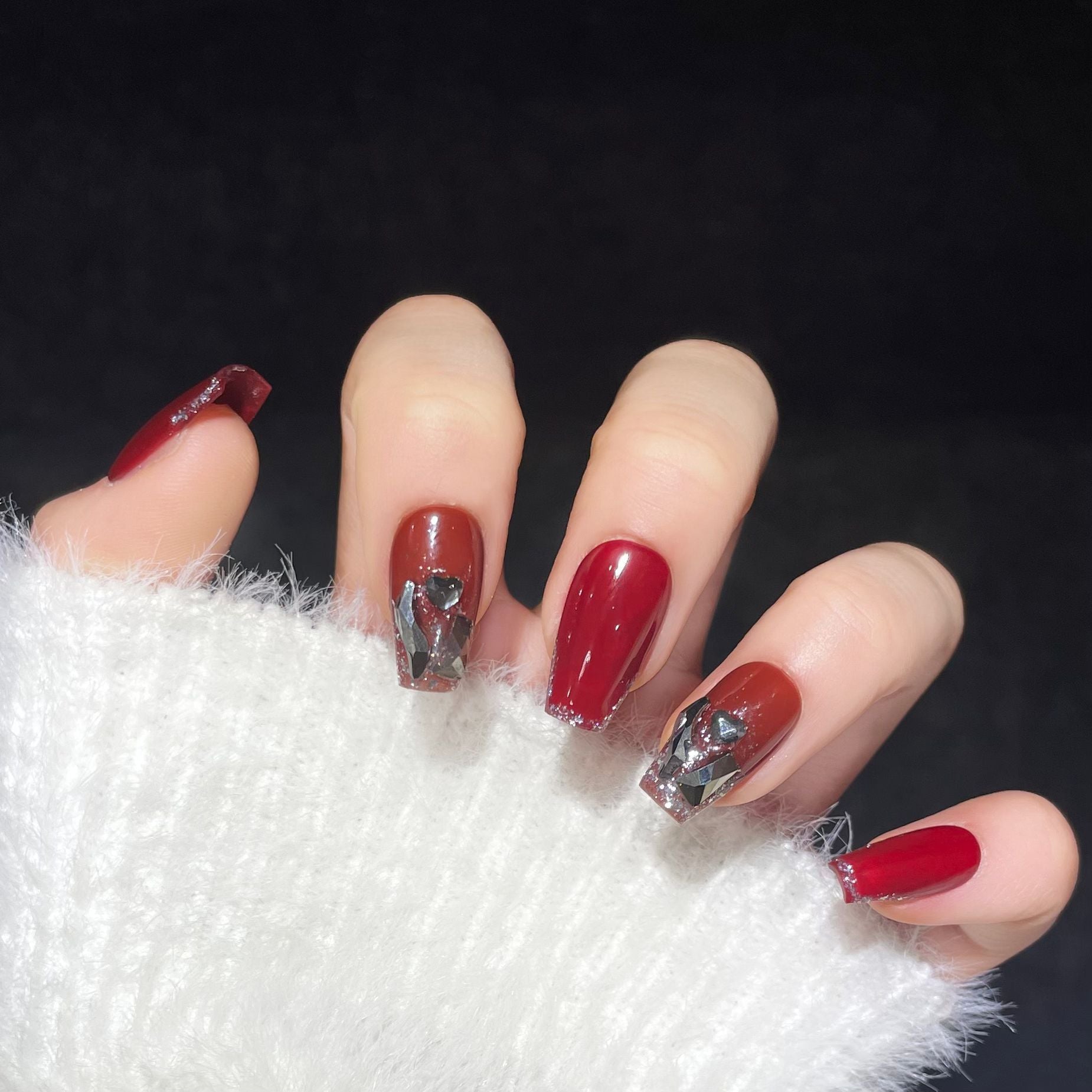 Removable Short Nail Art For Women