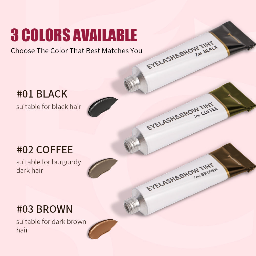 ICONSIGN Eyelash Eyebrow Dye Tint Kit Brow Lamination Mascara Lift Tinting Tattoo Dye Eyes Makeup Tools