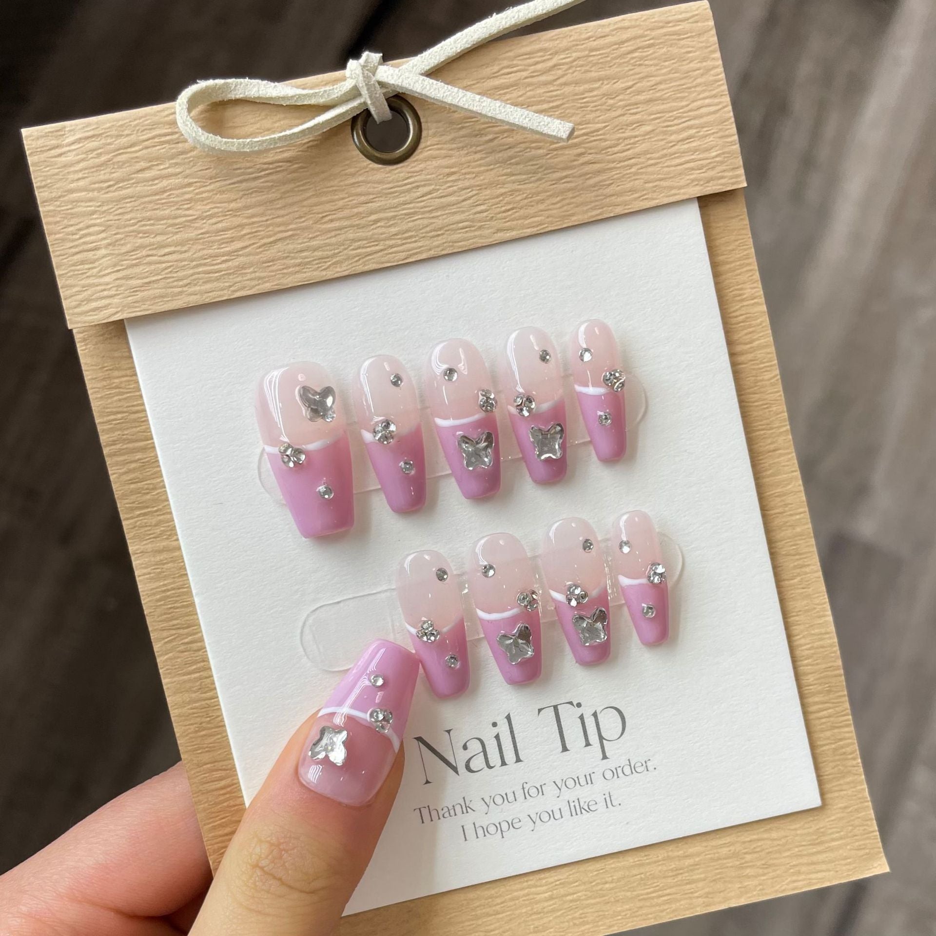 Removable Short Nail Art For Women