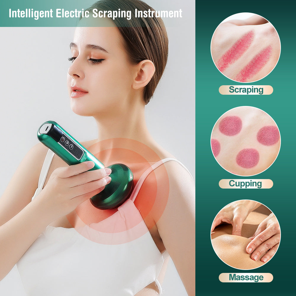 Electric Vacuum Cupping Massager For Body Anti-Cellulite Suction Cup Gua Sha Massage Body Cups Gua sha Fat Burning Slimming Jars