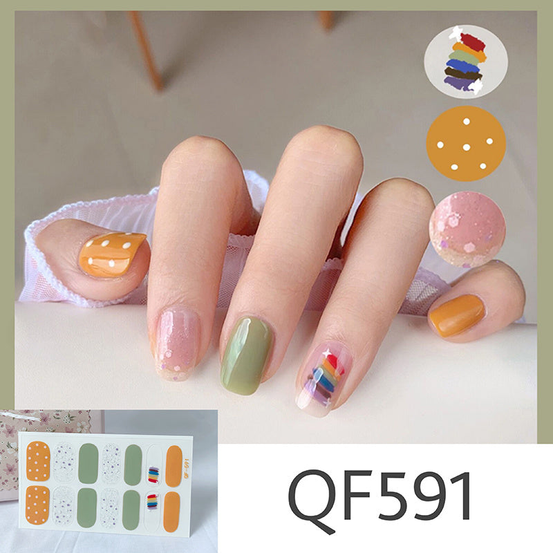 Nail Art Sticker Waterproof 3d